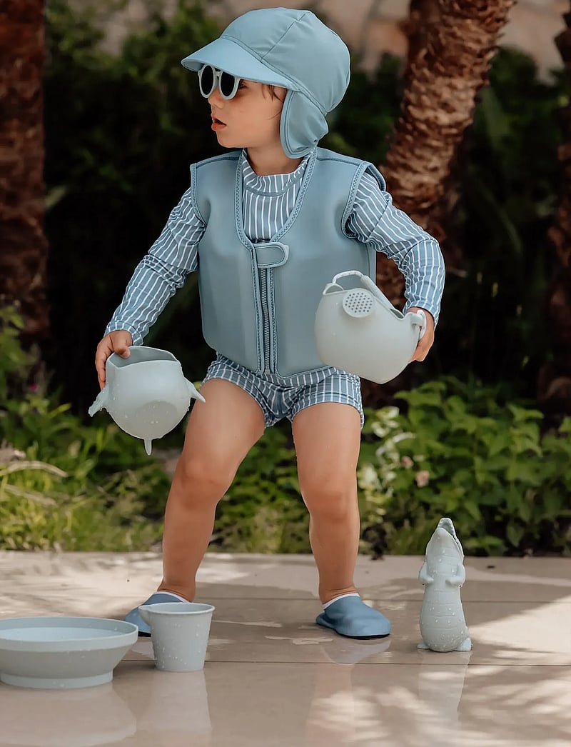 Vanilla Copenhagen - Sun Hat - Blue Shadow - badekappen - blue shadow - 5