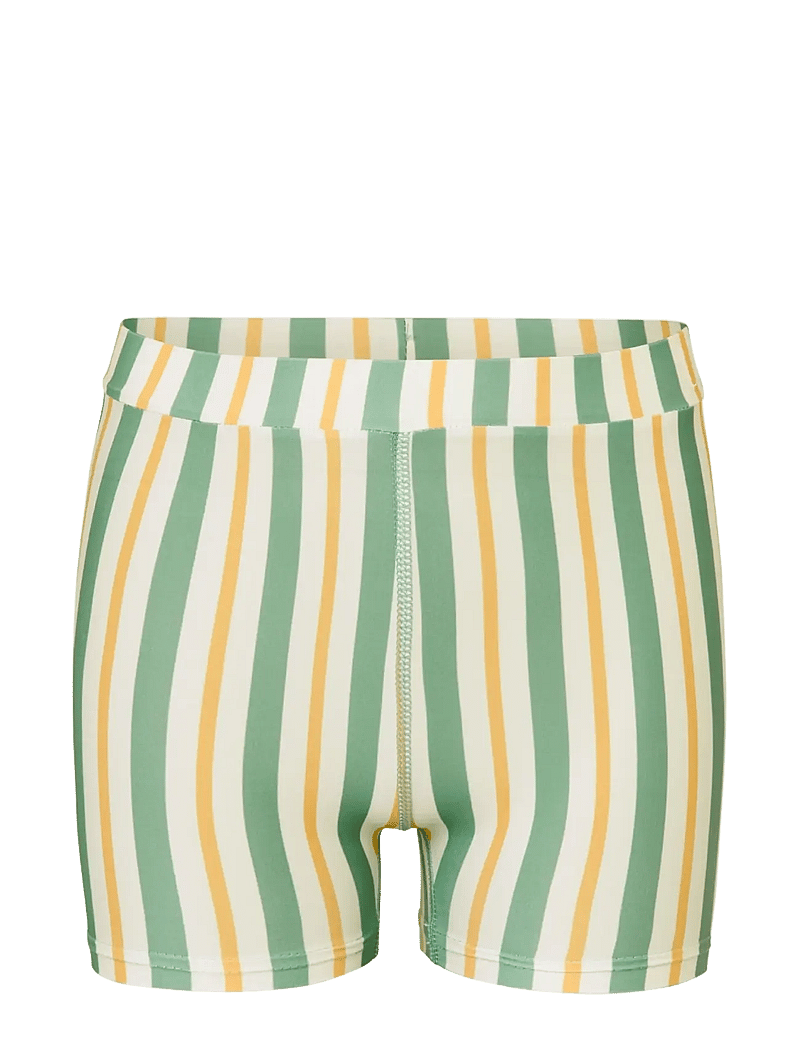 Vanilla Copenhagen - Swim Pants - Fern - Striped - uv-bekleidung - fern - 0