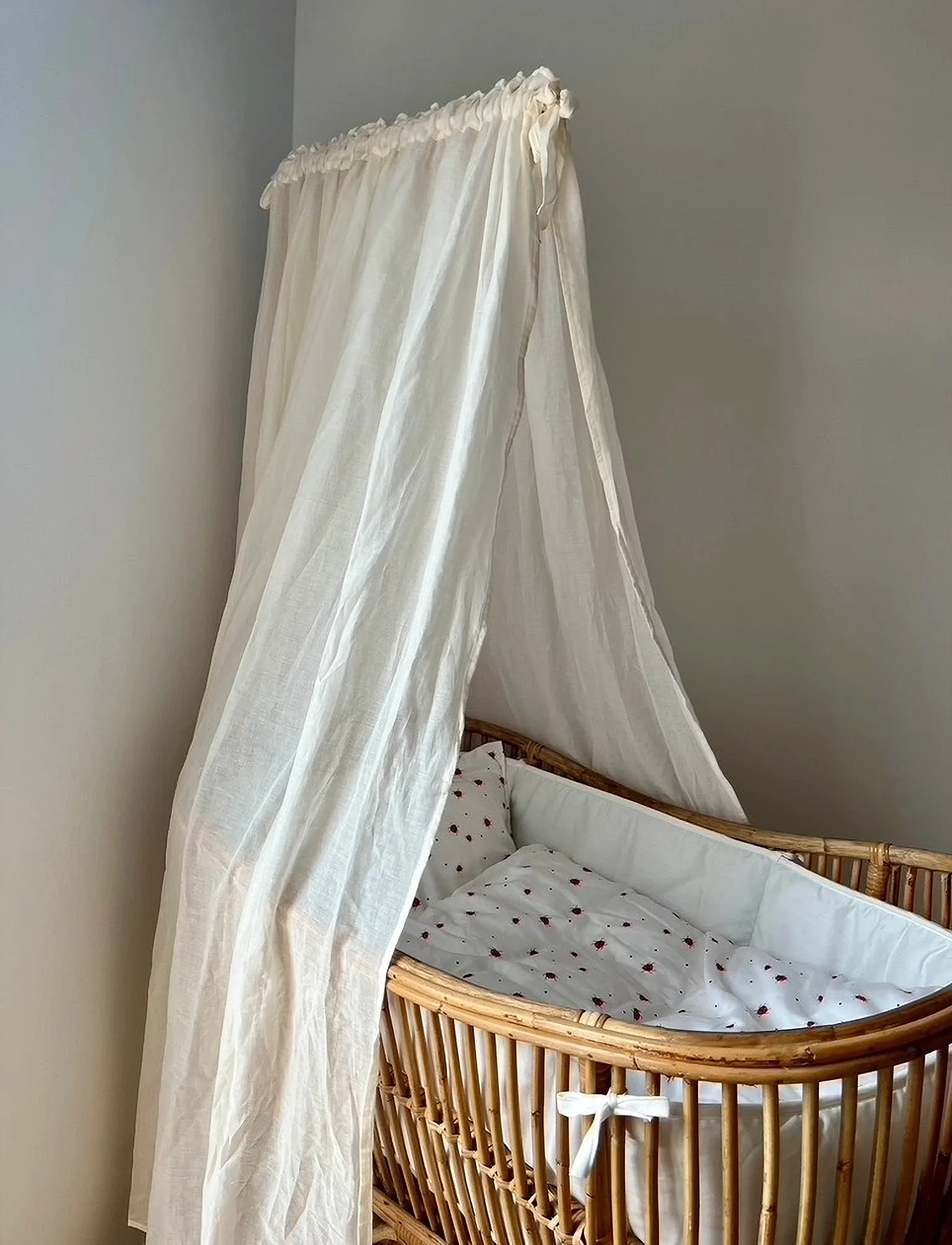 Vanilla Copenhagen Sengehimmel Stativ Bøg, 140 cm, Sleep Time, Beige - Canopy, Kinder