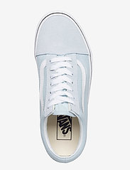 VANS - UA Old Skool - sportiska stila apavi ar pazeminātu potītes daļu - baby blue/true white - 3