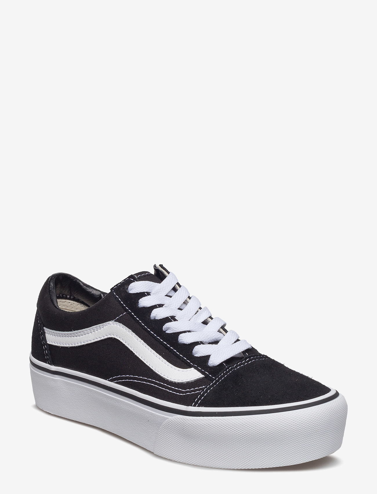 UA Old Skool Platform - BLACK/WHITE