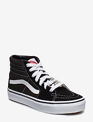 VANS - UY Sk8-Hi - canvas sneakers - black/true white - 0