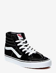 VANS - UA SK8-Hi - höga sneakers - black/black/white - 0
