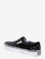 VANS - UA Classic Slip-On - lave sneakers - black/pewter checkerboard - 1