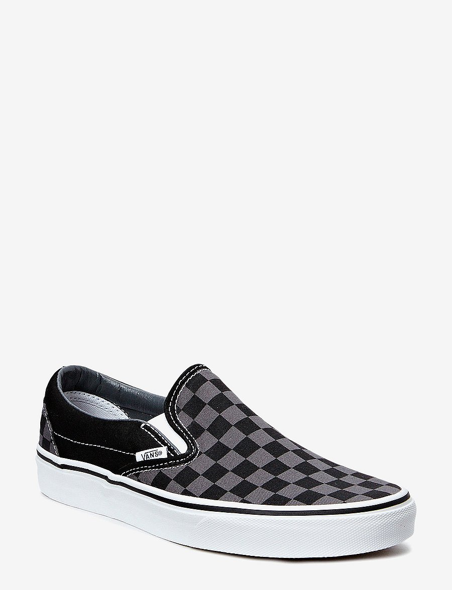 VANS - UA Classic Slip-On - niedriger schnitt - black/pewter checkerboard - 0