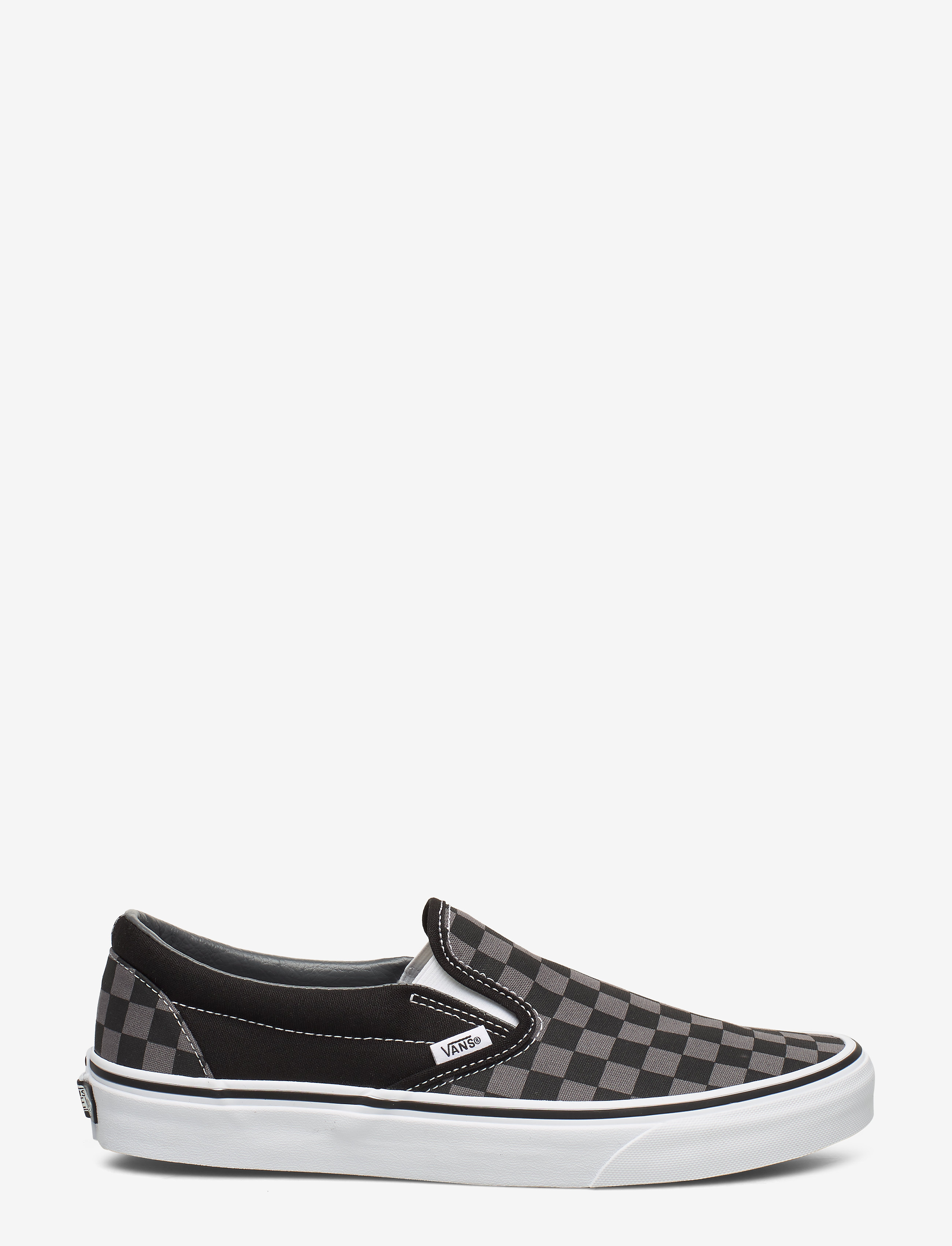 VANS - UA Classic Slip-On - låga sneakers - black/pewter checkerboard - 1