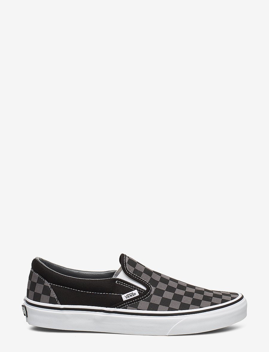 VANS - UA Classic Slip-On - niedriger schnitt - black/pewter checkerboard - 1