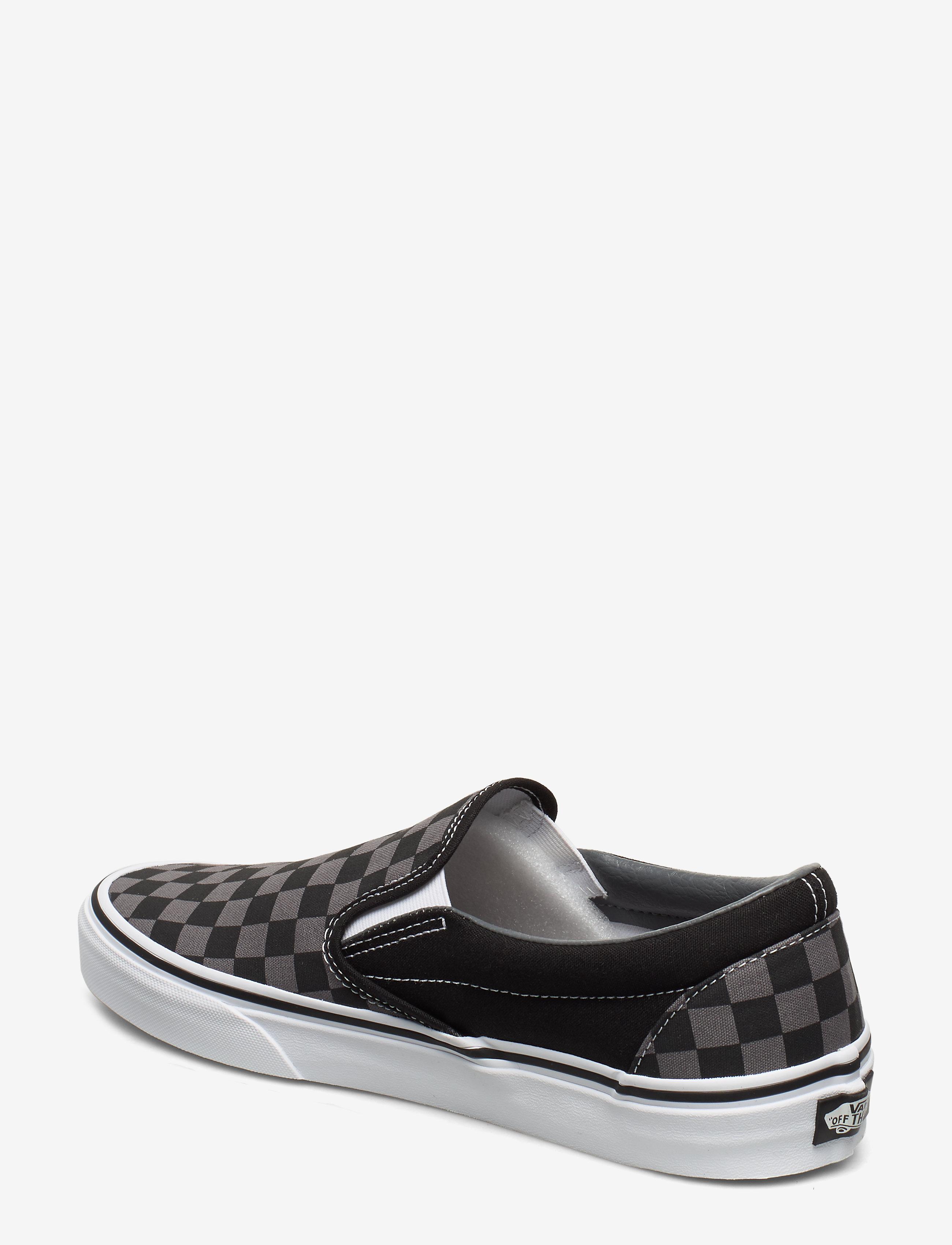 VANS - UA Classic Slip-On - låga sneakers - black/pewter checkerboard - 2