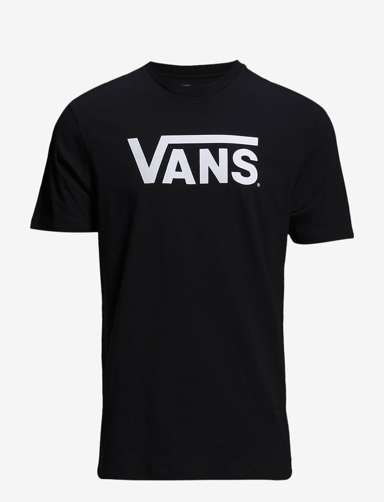 VANS VANS CLASSIC - Marškinėliai - BLACK-WHITE / black
