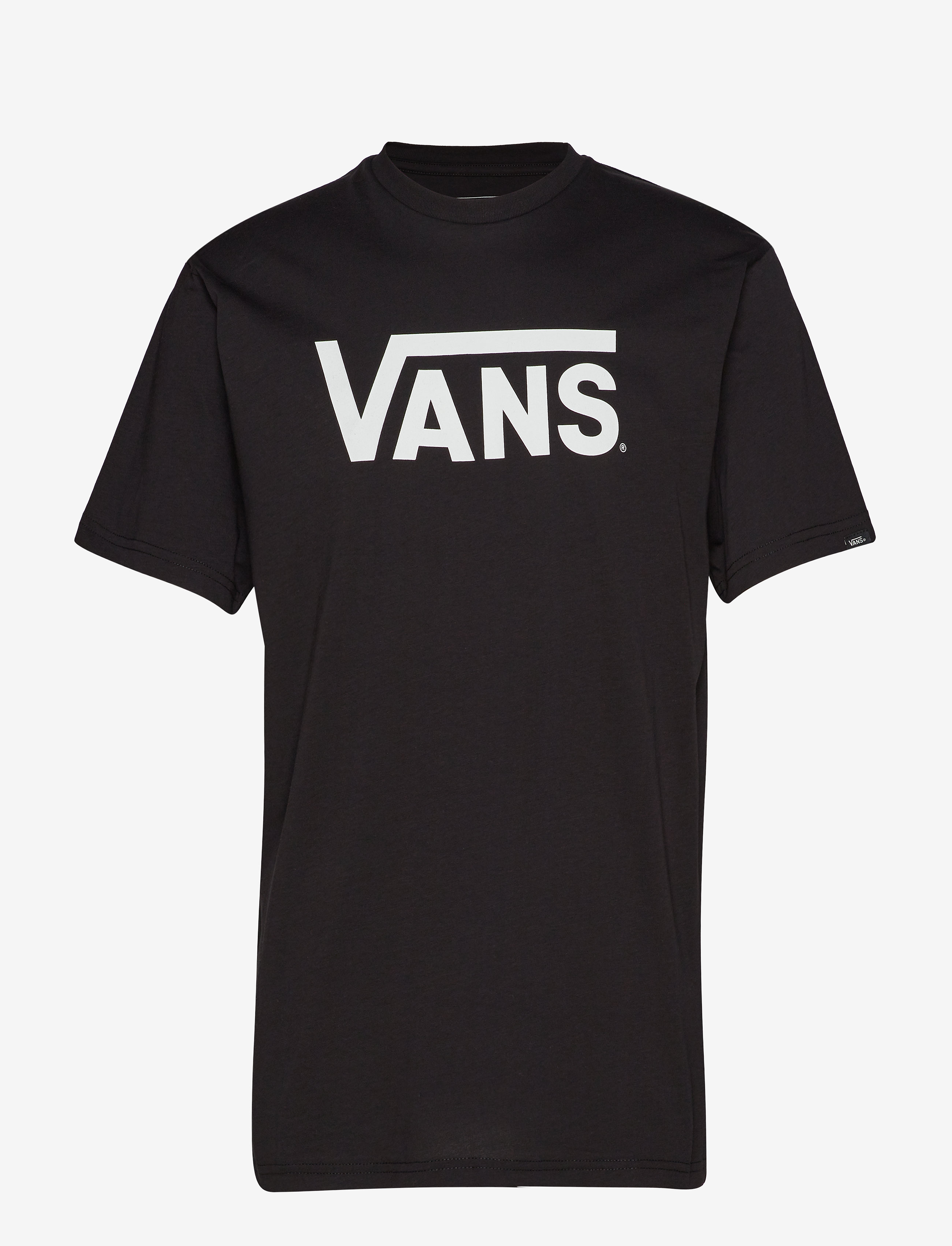 VANS Vans Classic, XS, Black, T-Shirts > Kortærmede, Herre