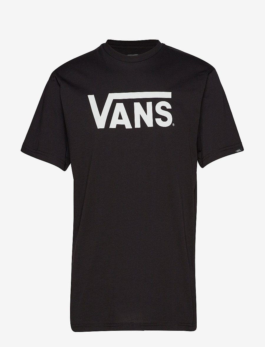 VANS - VANS CLASSIC - oberteile & t-shirts - black-white - 0