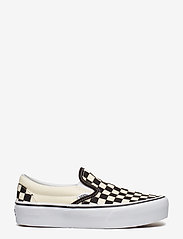 VANS - UA Classic Slip-On Platform - chunky sneakers - checkerboard black/white - 1