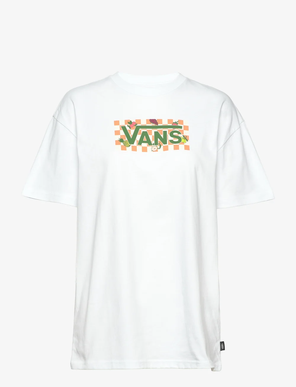 Colorful checkerboard top vans shirt