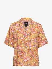 VANS - RESORT FLORAL SS WOVEN - short-sleeved shirts - sun baked - 0
