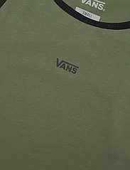 VANS - Longline Raceback Bralette - któtkie bluzki - olivine - 2