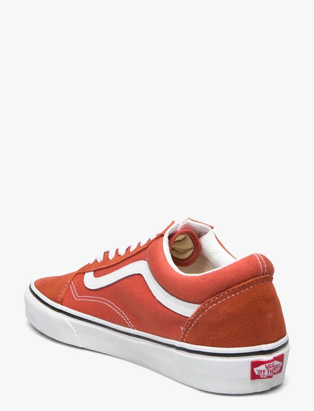 Orange vans top low top