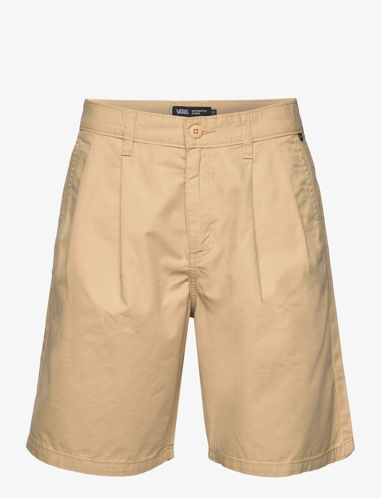 VANS - AUTHENTIC CHINO PLEATED LOOSE SHORT - chino shorts - taos taupe - 0