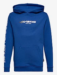 VANS - REFLECTIVE CHECKERBOARD FLAME PO - džemperi ar kapuci - true blue - 0