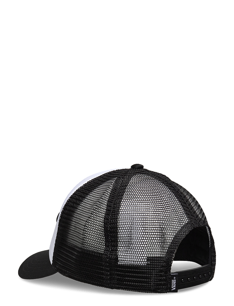 VANS - Classic Patch Curved Bill Trucker - kappen - black/white - 1