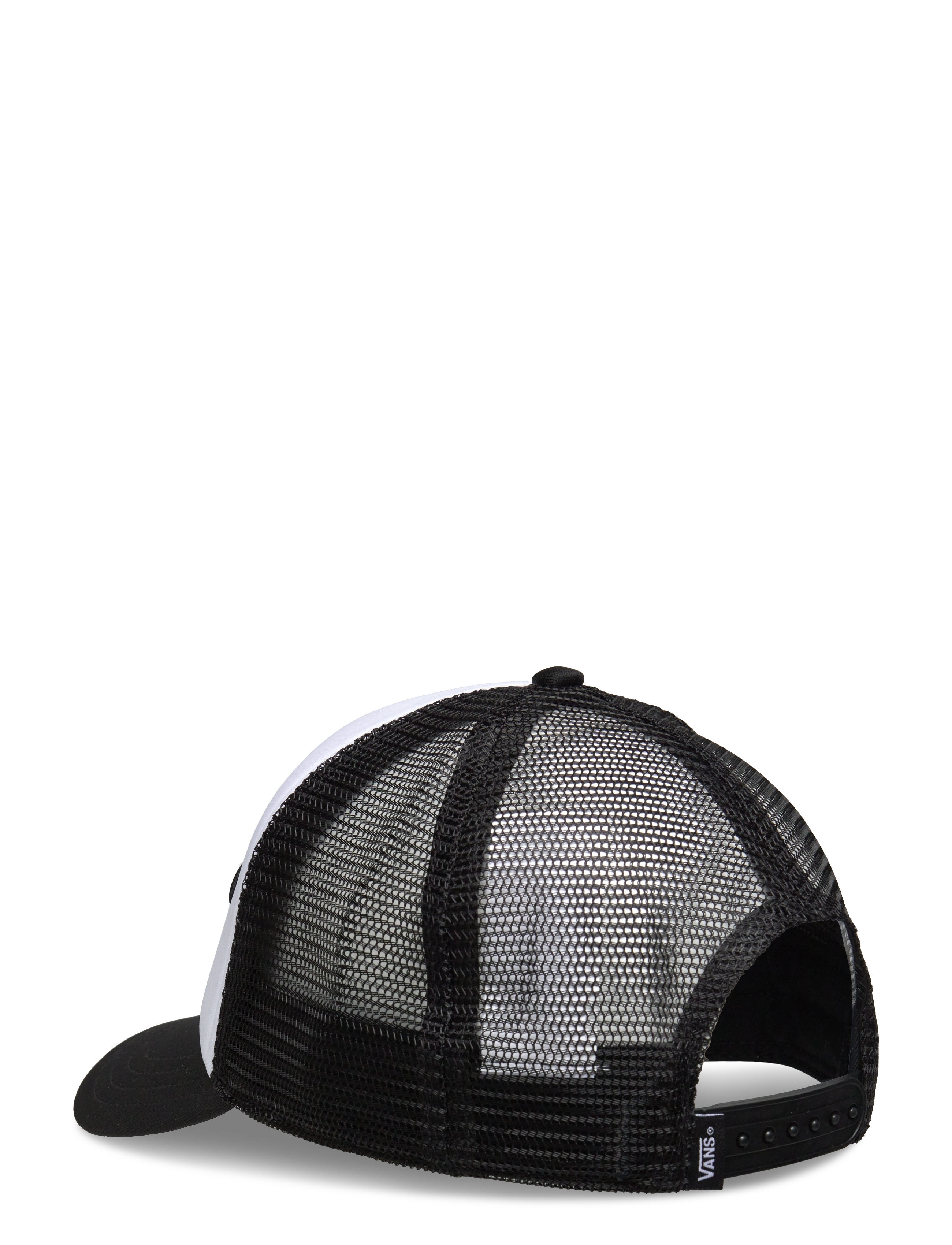 VANS - Classic Patch Curved Bill Trucker - derhúfur - black/white - 1