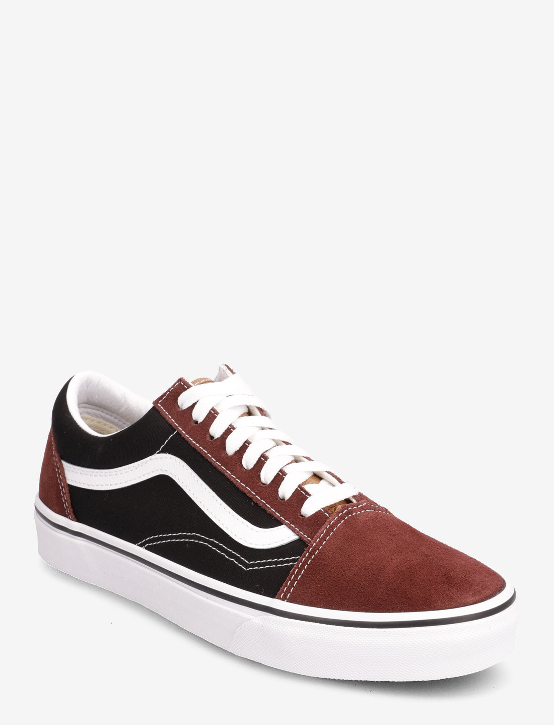 Vans old skool color block black & white skate shoes hotsell