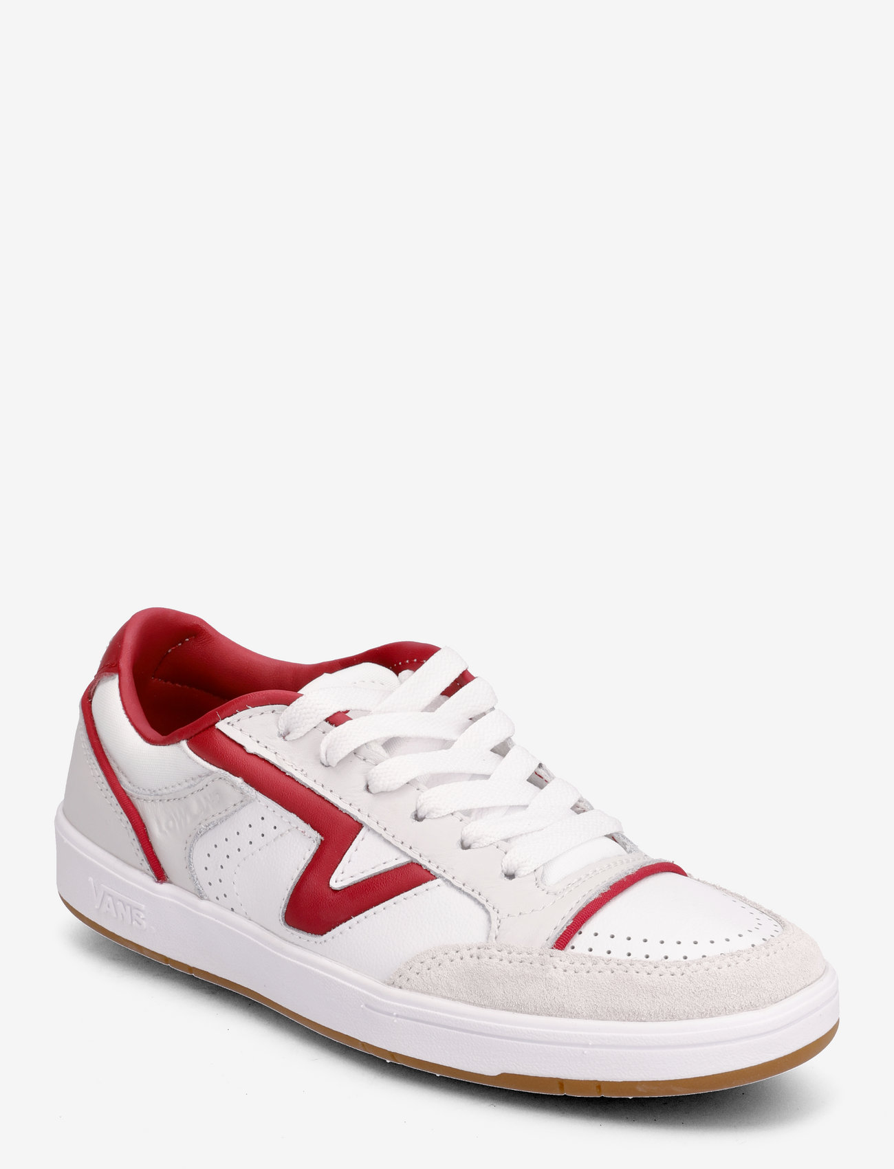 VANS - Lowland CC JMP R - low top sneakers - court red/white - 0