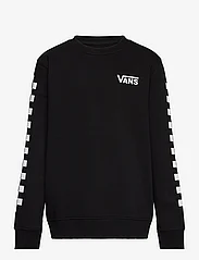 VANS - EXPOSITION CHECK CREW - sportiska stila džemperi - black - 0