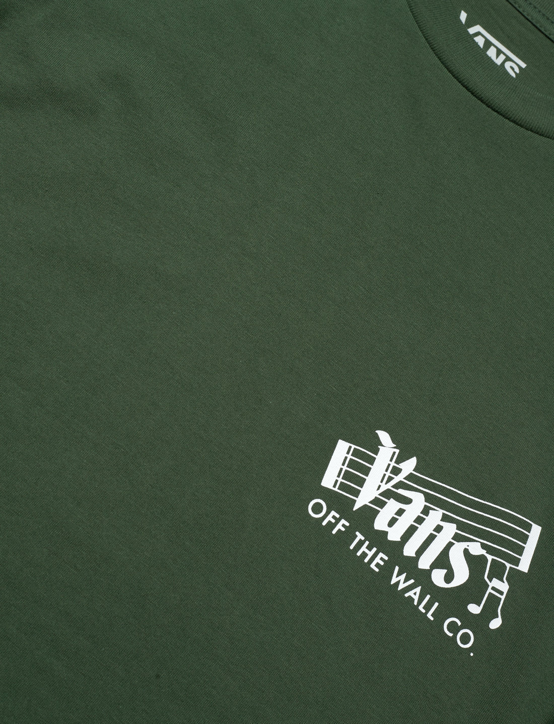 Vans off the wall green best sale