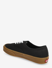 VANS - Authentic - sportiska stila apavi ar pazeminātu potītes daļu - black/gum - 2