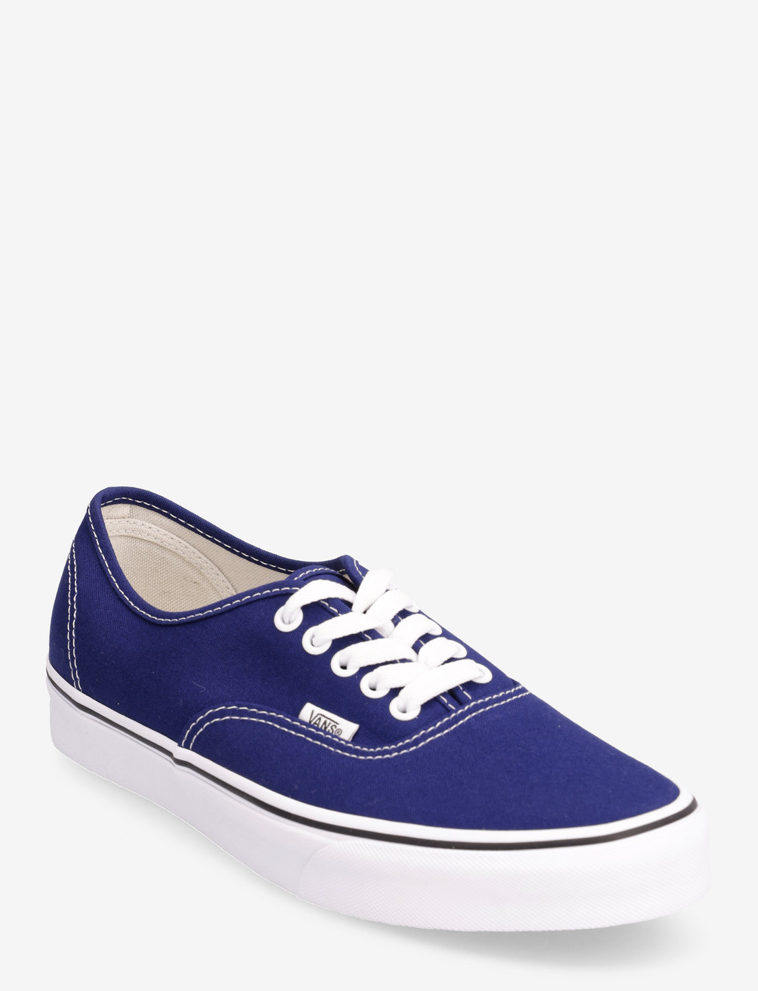 Blue top vans sneakers