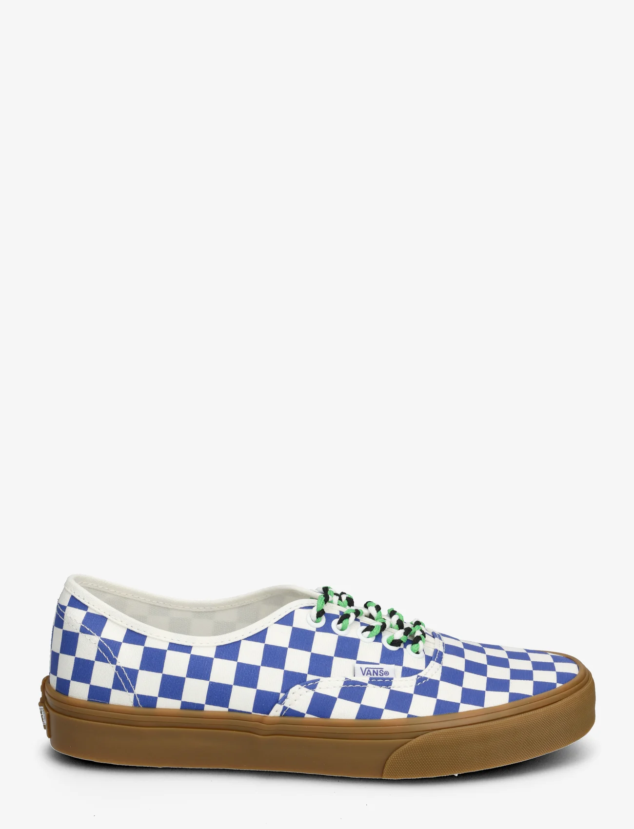VANS - Authentic - laag sneakers - checkerboard blue/white - 1
