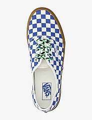 VANS - Authentic - lave sneakers - checkerboard blue/white - 3