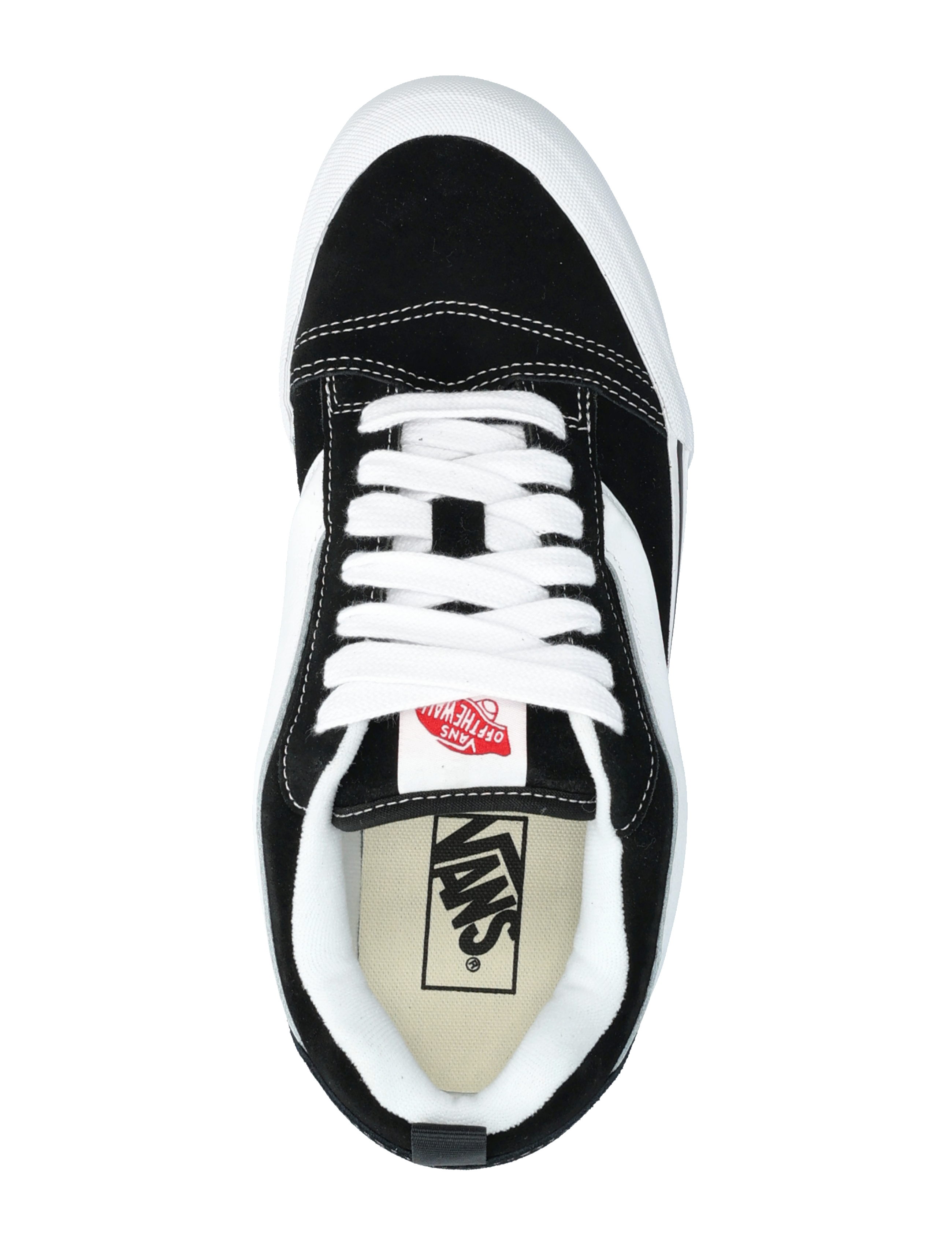 VANS - Knu Skool - niedriger schnitt - black/true white - 3