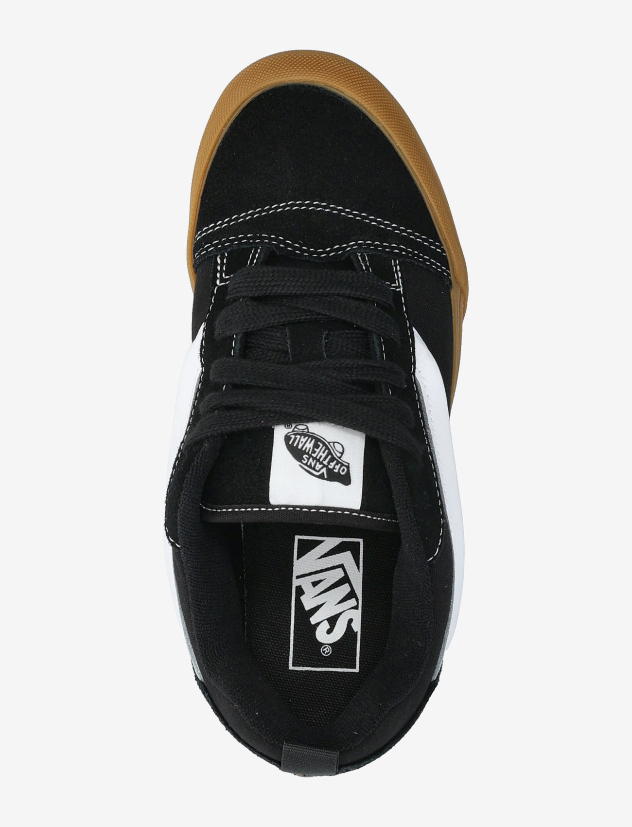 VANS - Knu Skool - low tops - black/gum - 3