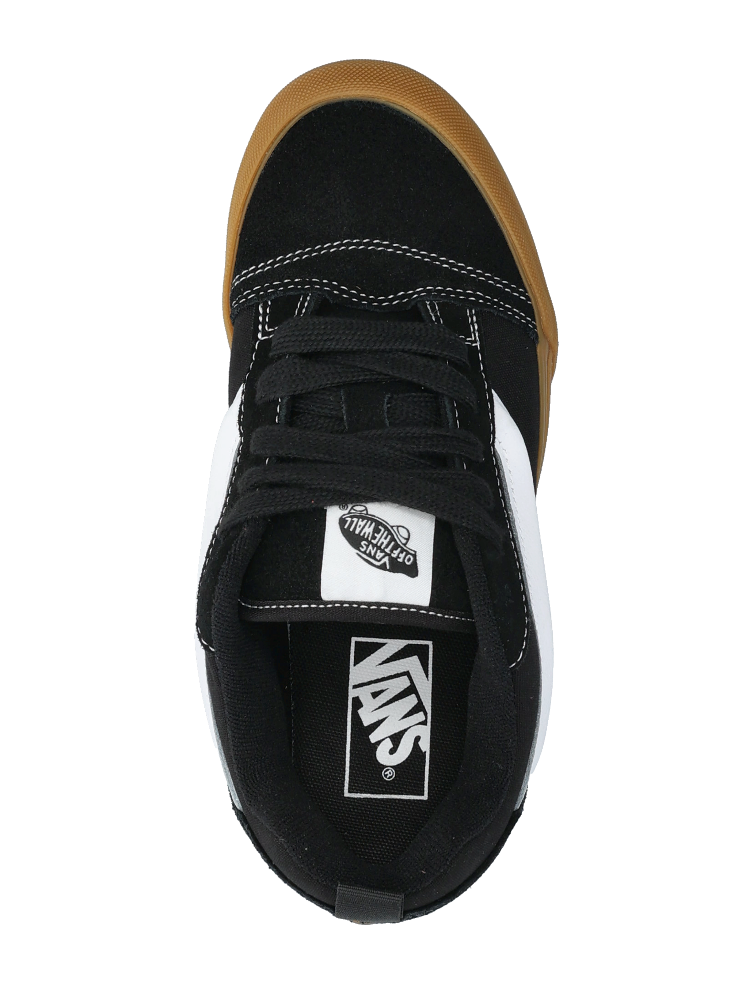 VANS - Knu Skool - niedriger schnitt - black/gum - 3