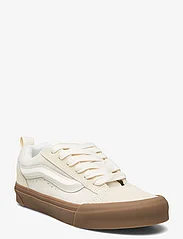 VANS - Knu Skool - sportiska stila apavi ar pazeminātu potītes daļu - marshmallow/light gum - 0