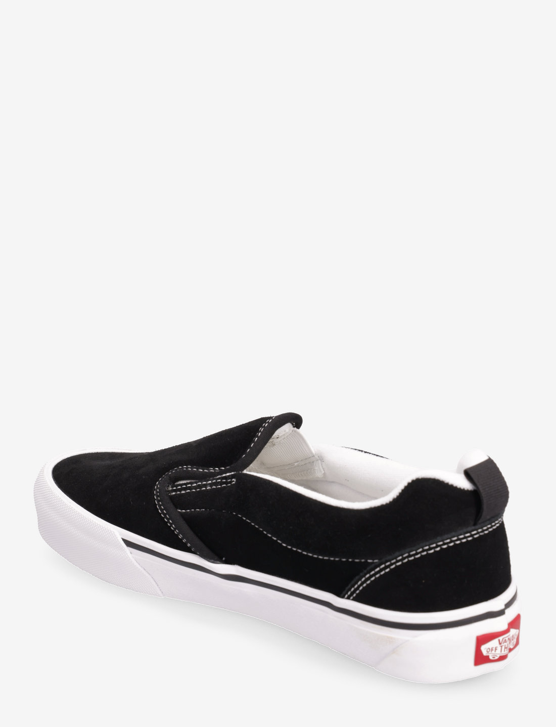 Black van slip on top shoes