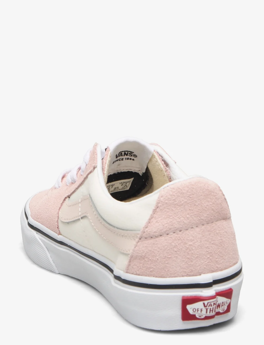 Pink vans shop low
