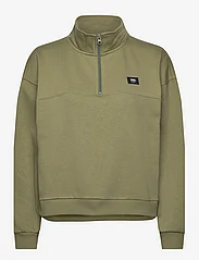 VANS - LEIGHTON MOCK NECK FLEECE - sportiska stila džemperi - olivine - 0