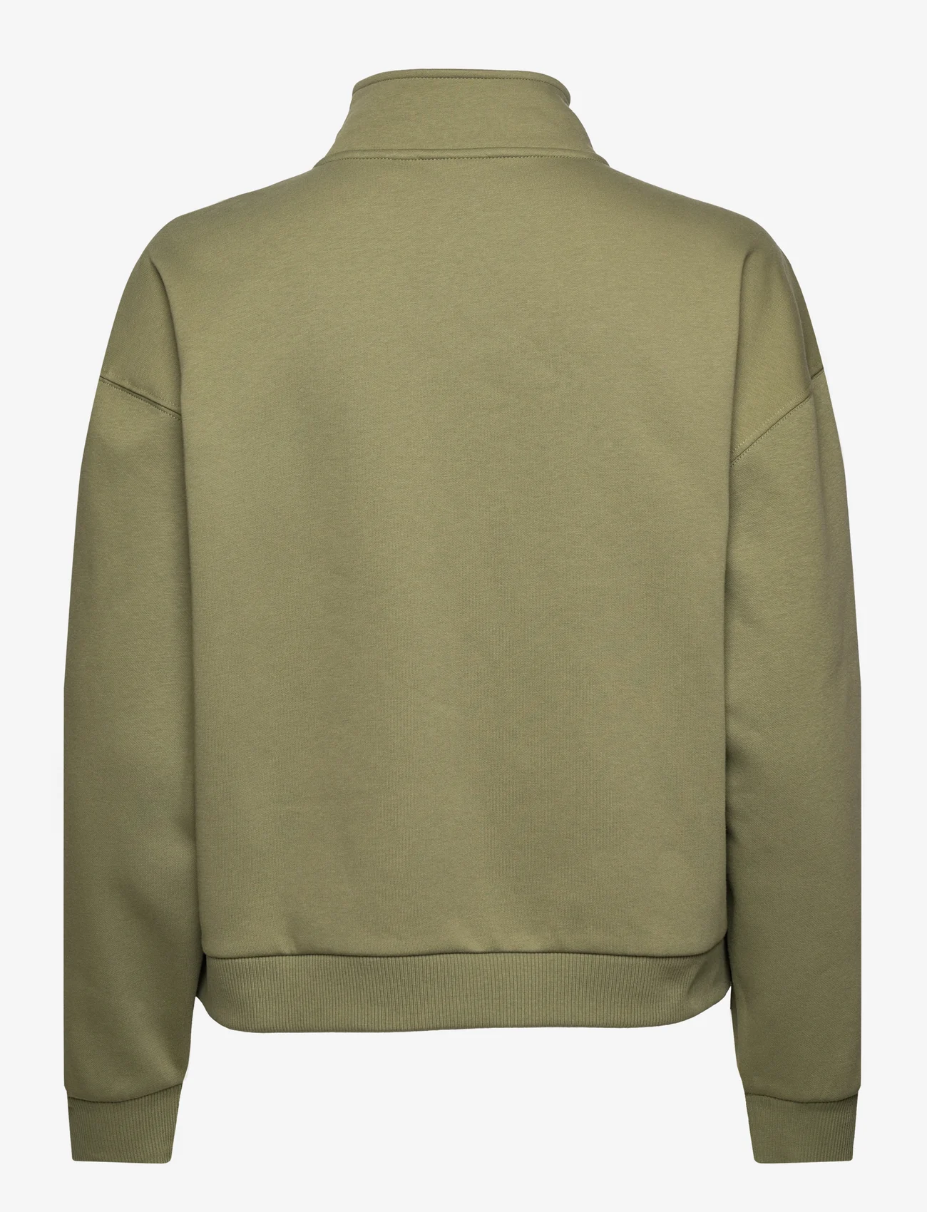 VANS - LEIGHTON MOCK NECK FLEECE - sweatshirts - olivine - 1