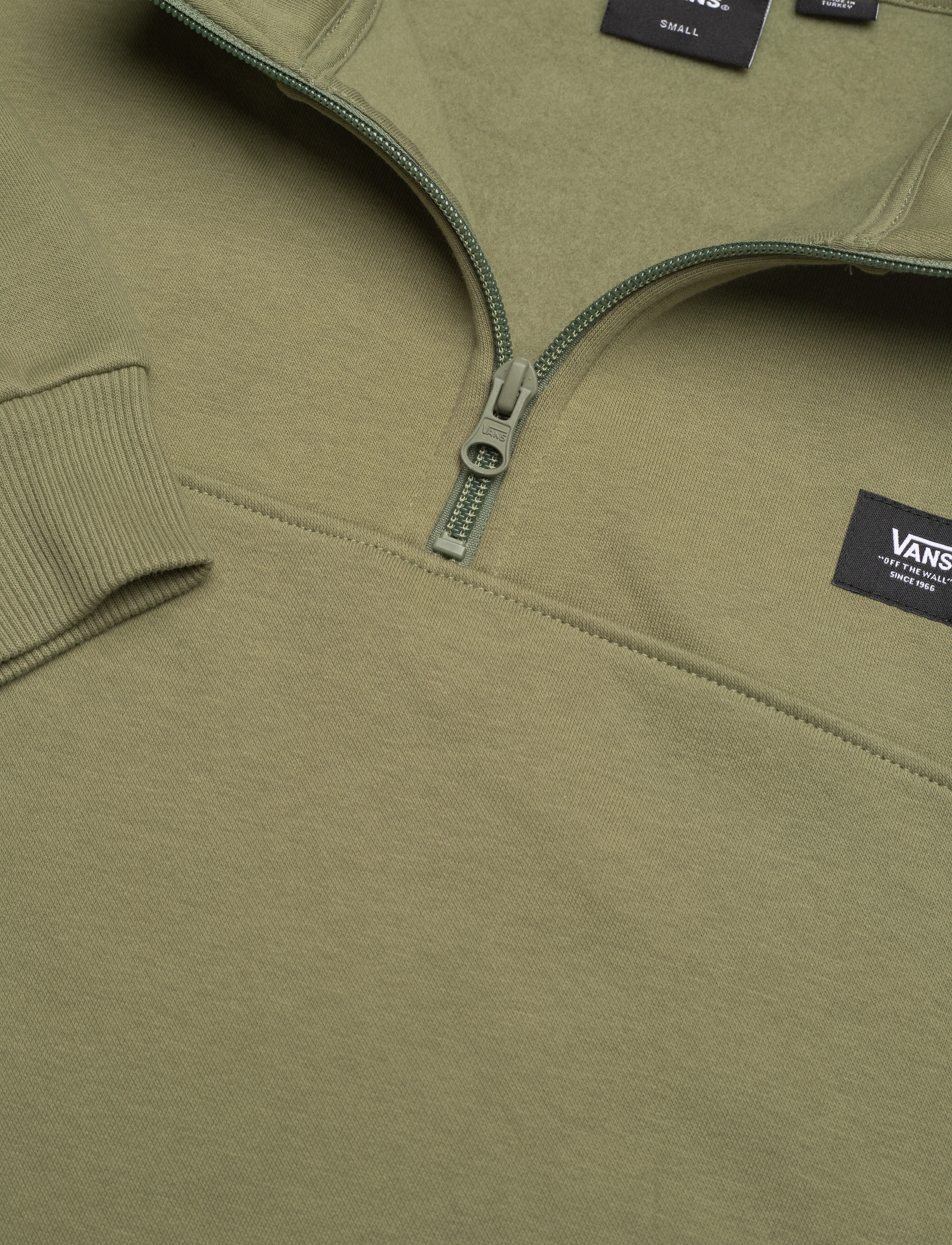 VANS - LEIGHTON MOCK NECK FLEECE - olivine - 2
