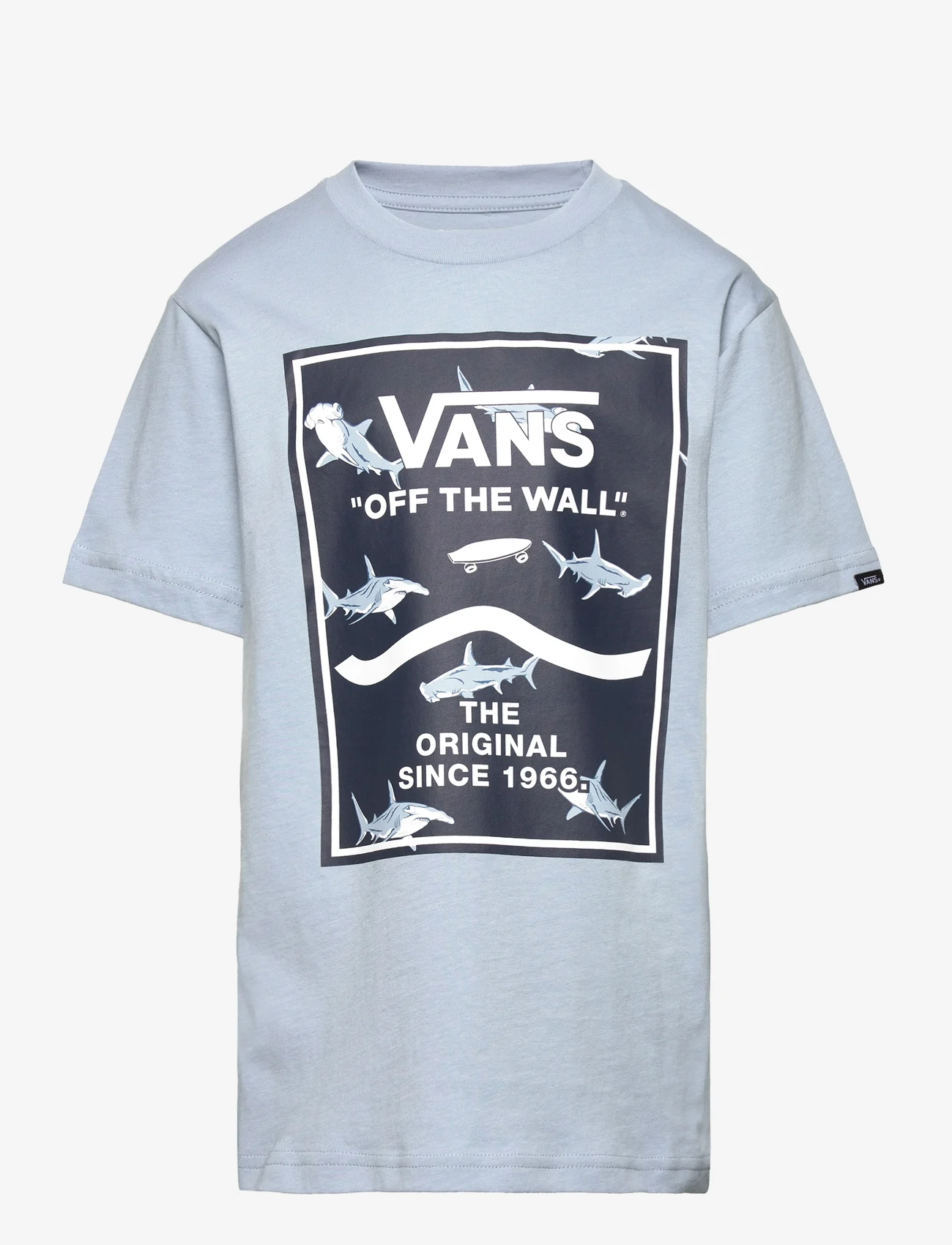 VANS - PRINT BOX 2.0 - short-sleeved t-shirts - dusty blue - 0