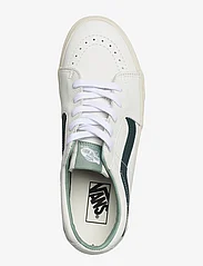 VANS - SK8-Low - low top sneakers - premium leather green gables - 3