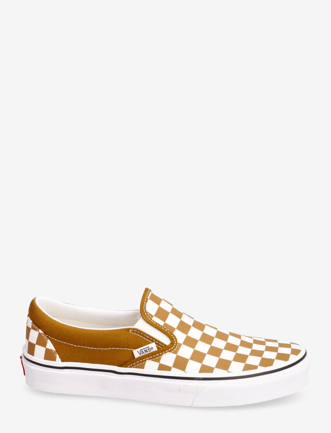 VANS - Classic Slip-On - sportiska stila apavi bez aizdares - color theory checkerboard golden brown - 1