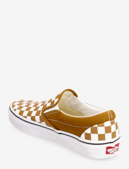 VANS - Classic Slip-On - sportiska stila apavi bez aizdares - color theory checkerboard golden brown - 2