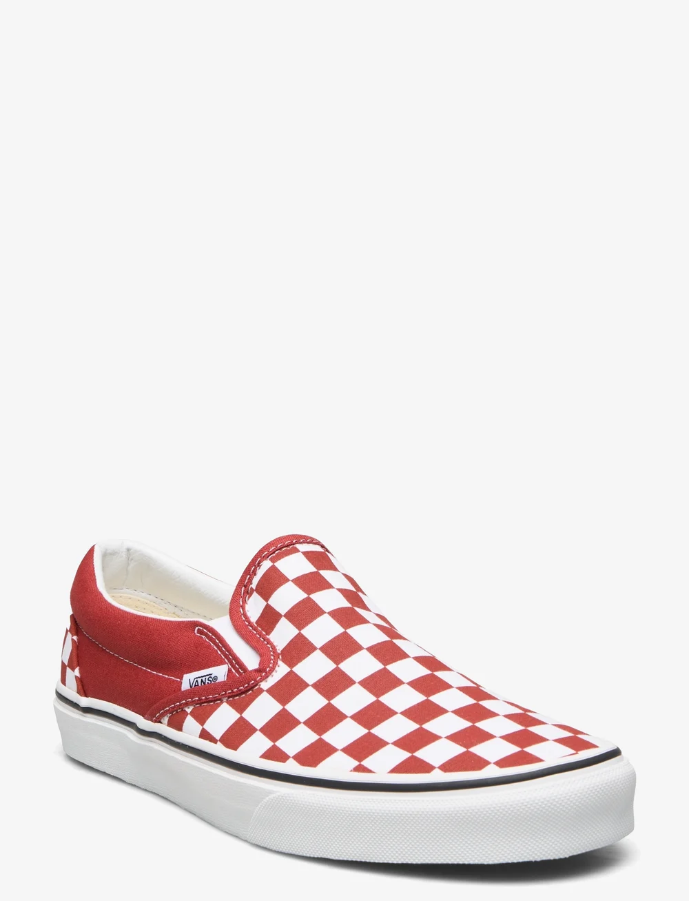 Womens red shop slip on vans