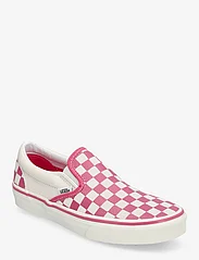 VANS - Classic Slip-On - lave sneakers - checkerboard pink/true white - 0