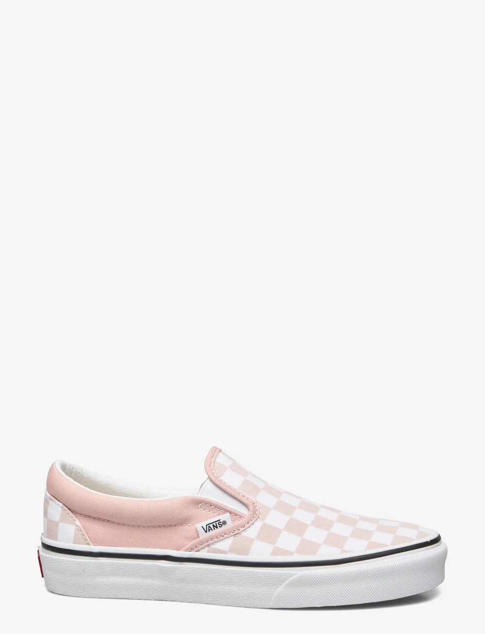 Light pink sales checkerboard vans