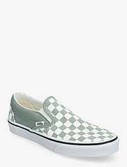 VANS - Classic Slip-On - slip-on sneakers - color theory checkerboard iceberg green - 0