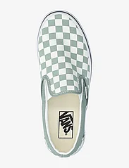 VANS - Classic Slip-On - slip-on sneakers - color theory checkerboard iceberg green - 3